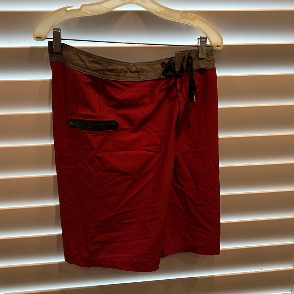Red trunks